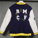 2025/26 R MAD Cotton Baseball Dark Blue Hoodie Jacket