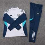 2025/26 ASN White Half Pull Tracksuit