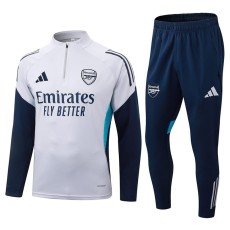 2025/26 ASN White Half Pull Tracksuit