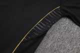 2025/26 Lyon Black Half Pull Tracksuit