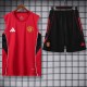 2025/26 Man Utd Red Training Shorts Suit