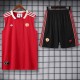 2025/26 Man Utd Red Training Shorts Suit