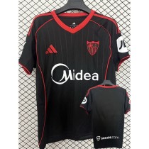 2025/26 Sevilla 3RD Black Fans Soccer jersey