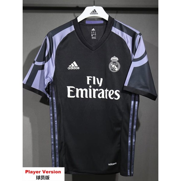 [PLAYER] 2016/17 R MAD Away Retro Player Soccer jersey