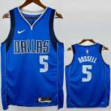 2022/23 MAVERICKS RUSSELL #5 Blue NBA Jerseys