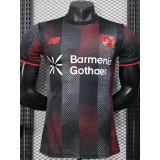 [PLAYER] 2025/26 Bayer 04 Leverkusen Home Black Player Soccer jersey