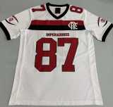 2025/26 Flamengo White IMPERADORES #87 Training Shirts