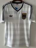 1984/85 Germany Home White Retro Soccer jersey