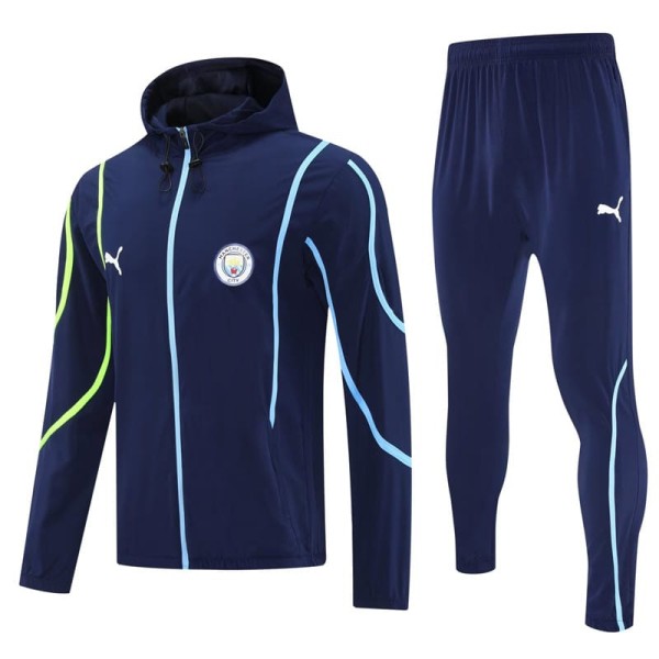 2025/26 Man City Dark Blue Tracksuit