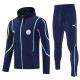 2025/26 Man City Dark Blue Tracksuit