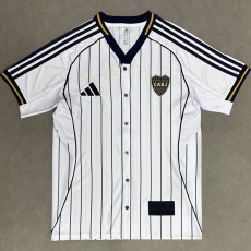 2025/26 Boca Juniors Special Edition White Baseball Jersey Fans Soccer jersey