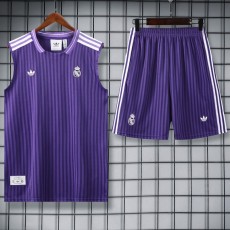 2025/26 R MAD Purple Training Shorts Suit