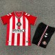 2025/26 Sunderland Home Red Fans Kids Soccer jersey