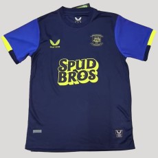 2025/26 Preston North End Away Dark Blue Fans Soccer jersey
