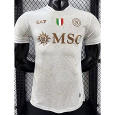 [PLAYER] 2025/26 Napoli Away White Player Soccer jersey