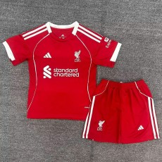 2025/26 LIV Home Fans Kids Soccer jersey