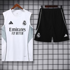 2025/26 R MAD White Training Shorts Suit