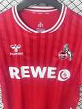 2025/26 1. FC  koln Away Red Fans Soccer jersey