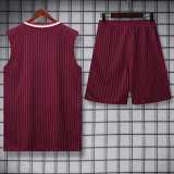 2025/26 Bayern Crimson Training Shorts Suit