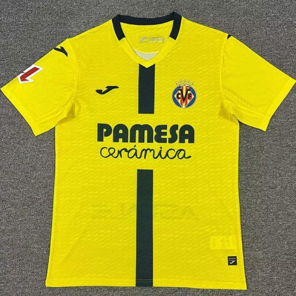 2025/26 Villarreal Home Fans Soccer jersey