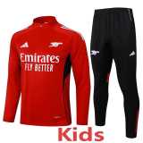 2025/26 ASN Red Kids Half Pull Tracksuit