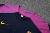 2025/26 BAR Dark Blue Kids Half Pull Tracksuit
