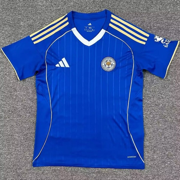 2025/26 Leicester City Home Blue Fans Soccer jersey