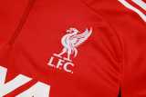 2025/26 LIV Red Kids Half Pull Tracksuit