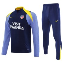 2025/26 A MAD Dark Blue Player Half Pull Tracksuit