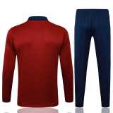 2025/26 ASN Crimson Kids Half Pull Tracksuit