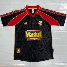 1999/00 Galatasaray SK 3RD Black Retro Soccer jersey