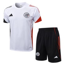 2025/26 Ajax White Training Shorts Suit