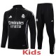 2025/26 R MAD Black Kids Half Pull Tracksuit