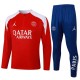 2025/26 PSG Red Half Pull Tracksuit
