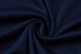 2025/26 R MAD Dark Blue Kids Half Pull Tracksuit