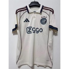 2025/26 Ajax 3RD White Fans Soccer jersey