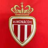 2014/15 Monaco Home Red Retro Soccer jersey