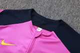 2025/26 BAR Pink Kids Half Pull Tracksuit