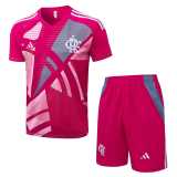 2025/26 Flamengo Pink Training Shorts Suit