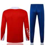 2025/26 PSG Red Kids Half Pull Tracksuit