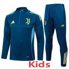 2025/26 JUV Navy Kids Half Pull Tracksuit
