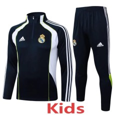 2025/26 R MAD Dark Blue Kids Half Pull Tracksuit