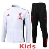2025/26 LIV White Kids Tracksuit