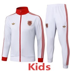 2025/26 Bayern White Kids Tracksuit