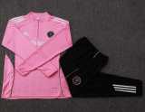 2025/26 Inter Miami Pink Kids Half Pull Tracksuit
