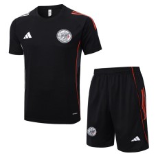 2025/26 Ajax Black Training Shorts Suit