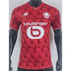 [PLAYER] 2025/26 Lille Home Red Player Soccer jersey