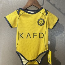 2025/26 Al Nassr FC Home Yellow Baby Jersey