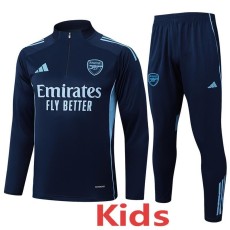 2025/26 ASN Dark Blue Kids Half Pull Tracksuit