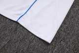 2025/26 Bayern White Kids Half Pull Tracksuit